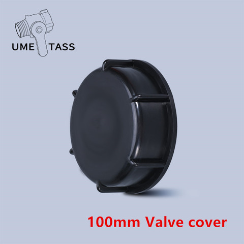 Couvercle de valve de réservoir IBC en plastique, couvercle anti-fuite noir de 100mm ► Photo 1/6