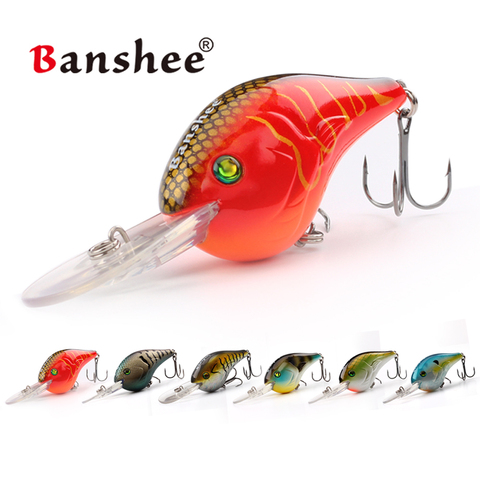 Appât dur pour la pêche au bar, leurre pour attraper des poissons comme les bars, Crankbait, Wobbler, 75mm, 24g ► Photo 1/6