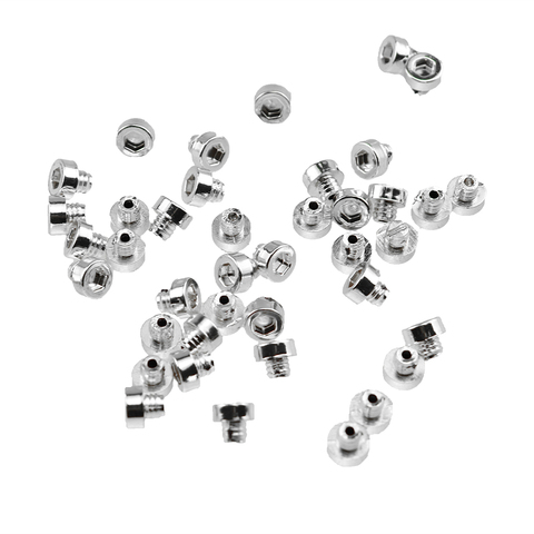 100 pièces/ensemble 6mm roue Rivets remplacement en plastique clou pneu écrous goujons boulons Rivets pour voiture style Tunning jante lèvre décoration ► Photo 1/6