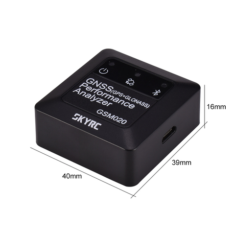 Nouveauté SKYRC GSM020 GNSS analyseur de Performance compteur de vitesse de puissance pour hélicoptère de voiture RC Drone FPV ► Photo 1/6