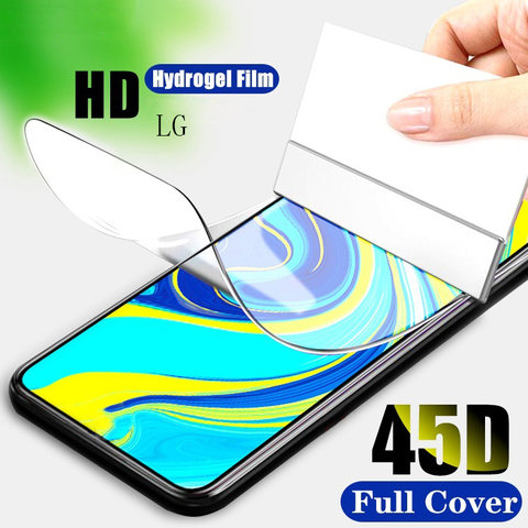 Film Hydrogel 100D pour LG G2 Mini G3 G3S G4S G5 SE K4 K5 K10 X Power Leon H324 G4 C H502F Lte Film protecteur d'écran ► Photo 1/6