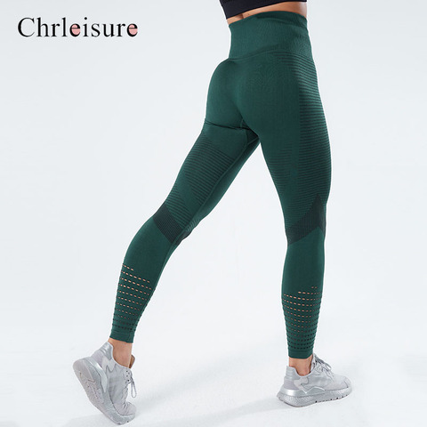 Leggings Fitness sans couture pour femmes, pantalon Push-Up, taille haute, solide, vêtements d'entraînement ► Photo 1/6