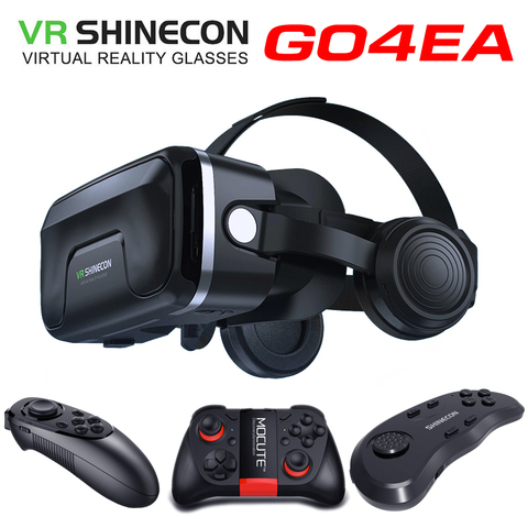 Amateurs de jeu Original VR shinecon casque mise à niveau version lunettes de réalité virtuelle 3D VR lunettes casque casques boîte de jeu boîte de jeu ► Photo 1/6