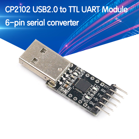 CP2102 USB 2.0 à TTL UART Module 6Pin convertisseur série STC remplacer FT232 ► Photo 1/6