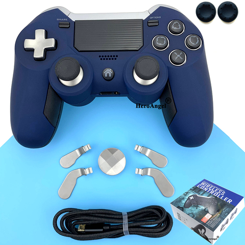 Nouvel arrivage! Manette de jeu sans fil Bluetooth pour PS4, contrôleur de jeu Elite à double Vibration pour Console de jeu vidéo PS3/PC ► Photo 1/6