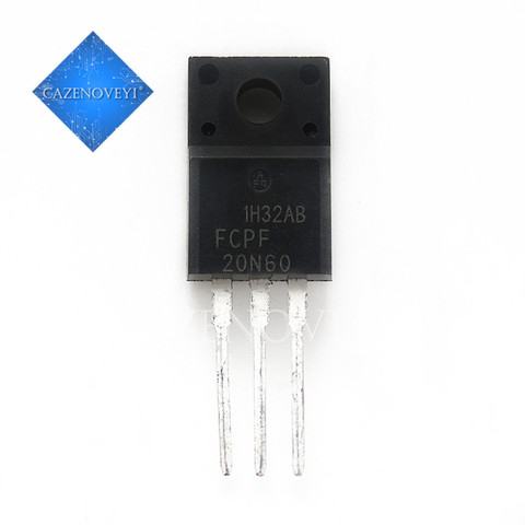 5 pcs / lot FCPF20N60 FCPF20N60C 20N60C3 P20NM60FP 20N60 TO-220F En Stock ► Photo 1/1