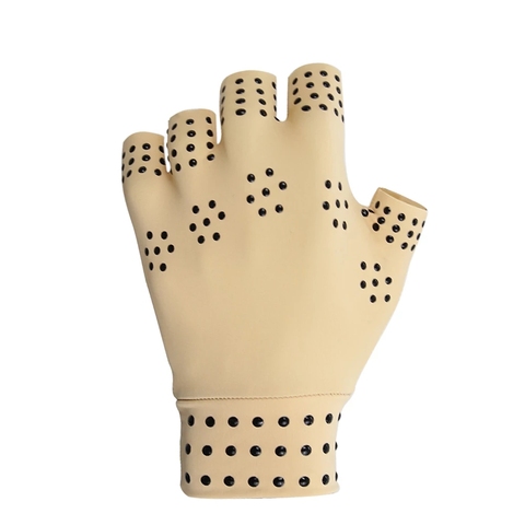 1 paire de gants sans doigts de thérapie magnétique Anti-arthrite soulagement de la douleur gants de thérapie par Compression guérir les articulations Sport poignet soutien ► Photo 1/6