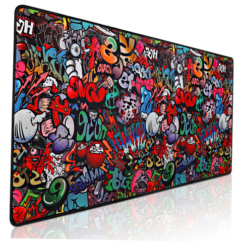 Tapis de souris de jeu grand tapis de souris Gamer ordinateur tapis de souris 900x400 grand tapis de souris carte du monde XXL Mause Pad ordinateur portable clavier tapis de bureau ► Photo 1/6