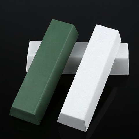 Pâte de polissage verte composé, 110x35x25mm, cire de polissage Abrasive, oxyde de chrome vert, 1 pièce ► Photo 1/5
