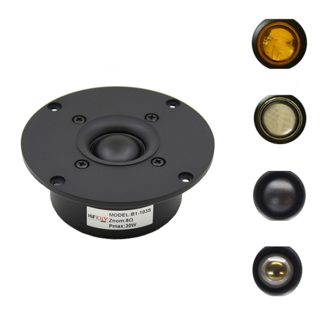KYYSLB 4 ~ 8 Ohm 15 W-30 W 4 pouces HIFI fièvre bricolage haut-parleur 91dB 1500HZ importé Film de soie Tweeter unité haut-parleur B1-103S ► Photo 1/1
