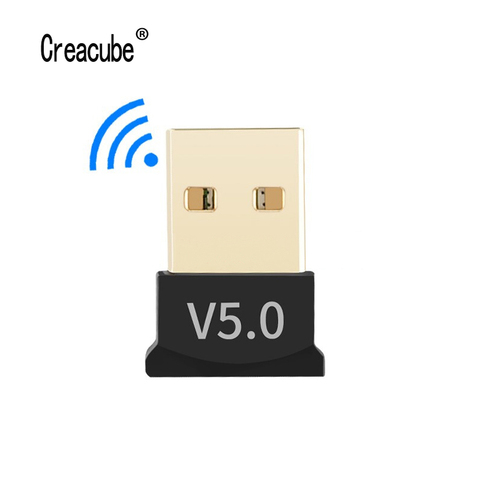 Creacube – adaptateur USB sans fil V5.0, Bluetooth 5.0, Dongle récepteur de musique, transmetteur pour PC ► Photo 1/6