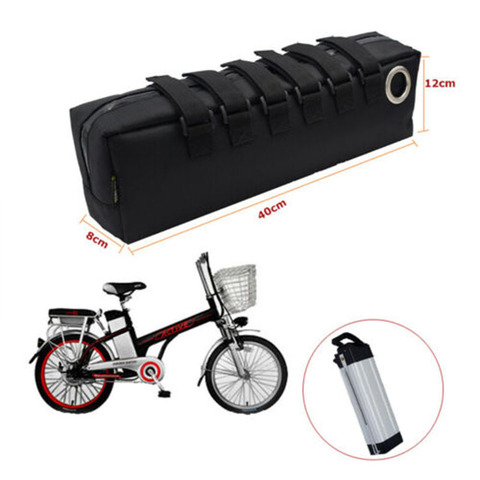 Vélo électrique batterie sac étui vélo stockage Protection étanche 40x12x8cm eBike accessoires 43x14x9cm sac de vélo électrique ► Photo 1/6