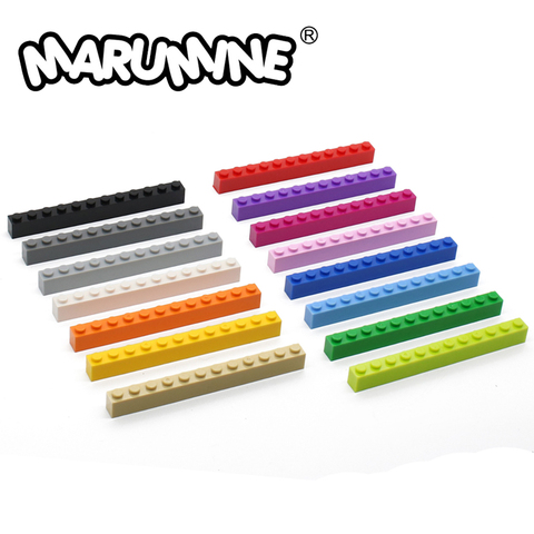 MARUMINE 6112 1x12 briques Cube 50 PCS/Lot Base blocs de Construction partie MOC ville particules bricolage classique Construction jouets éducatifs ► Photo 1/5