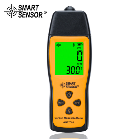 Compteur de monoxyde de carbone Portable CO détecteur de fuite de gaz analyseur de gaz détecteur de haute précision testeur de moniteur de gaz 1000ppm ► Photo 1/6