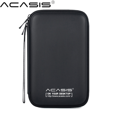 Acasis 2.5 pouces HDD boîte sac étui Portable disque dur disque sac pour externe HDD boîte housse de batterie portative stockage Protection boîte ► Photo 1/6