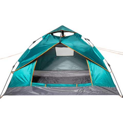 Tente de Camping en plein air, étanche, Double, trois fenêtres, ouverture automatique, vitesse ► Photo 1/6
