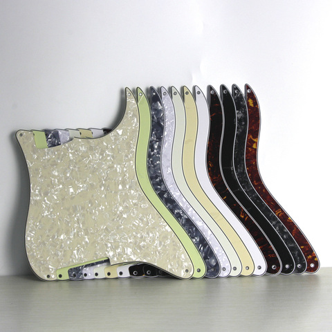 Floor – Pickguard pour guitare électrique, 1 pièce, 4 trous, matériau vierge, plaque à gratter avec vis pour guitare de Style Strat, pièces personnalisées ► Photo 1/6