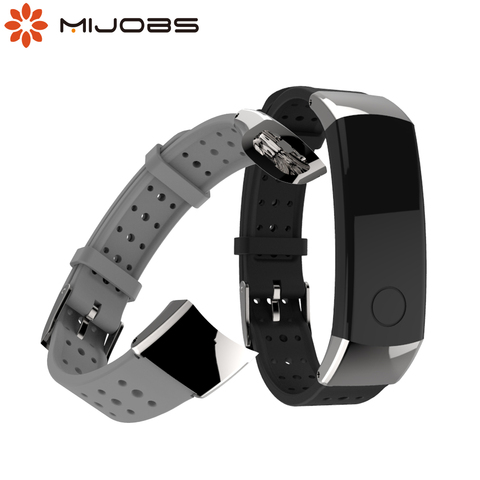 Pour Bracelet d'honneur 3 bracelets en Silicone Bracelet pour Huawei Honor Band3 Smartwatch souple accessoires de remplacement en TPU ceinture ► Photo 1/6