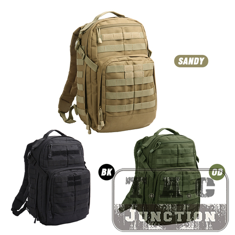 Sac à dos tactique 24l, MOLLE militaire ajustable pour chasse, assaut, survie, randonnée, usage quotidien en plein air ► Photo 1/6