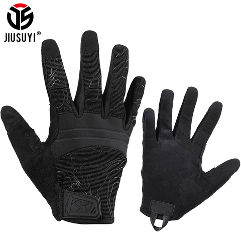 Gant de conduite tactique mitaines militaires doigt complet gants longs écran tactile Airsoft Paintball tir vélo chasse Ride hommes ► Photo 1/6