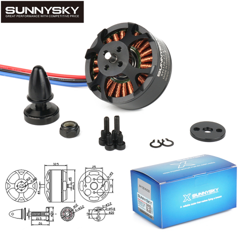 SUNNYSKY – moteur sans balais X4112S 320kv/400kv/485KV, pour avions multi-rotors ► Photo 1/6