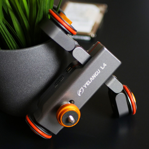 Vidéo Autodolly échelle Indication moteur électrique piste curseur pour Canon Nikon Sony DSLR appareil photo iphone12 Xiaomi Yelangu L4X ► Photo 1/6