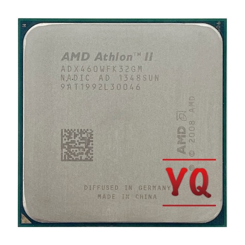 AMD Athlon II X3 460 3.4 GHz, trois cœurs processeur d'unité centrale, prise AM3 ► Photo 1/1