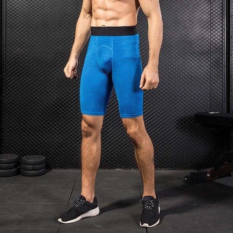 Short de Sport pour hommes, Cpmpression, Leggings de Compression, à séchage rapide ► Photo 1/6