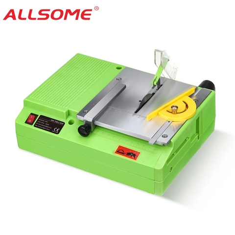 ALLSOME – Mini scie de Table Portable, multifonctionnelle, faite à la main, pour le travail du bois, outil de coupe, 220V, 480W, BG3115 ► Photo 1/6