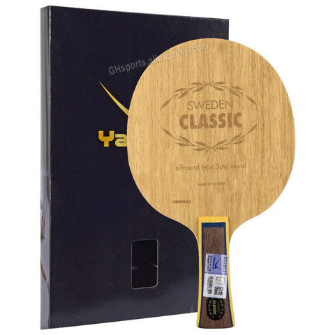 YASAKA – raquette de Tennis de Table classique suédoise (5 plis en bois, tous), raquette de Ping-Pong originale YASAKA YSCC ► Photo 1/5