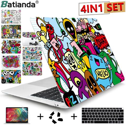 Coque rigide pour ordinateur portable MacBook Pro Retina 12, 13, 15 Air 11, 13.3 pouces, 2022, 2022, coque rigide pour ordinateur portable avec barre tactile 13 