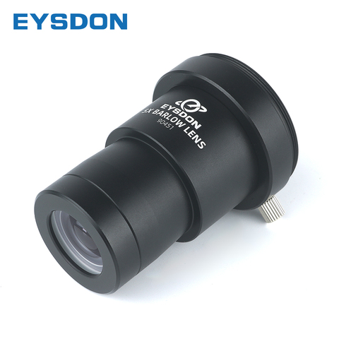 EYSDON – lentille Barlow 5X 1.25 pouces, extension de distance focale entièrement revêtue de métal pour télescopes astronomiques avec filetage M42 T2 ► Photo 1/6