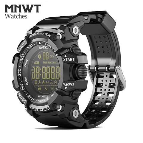 MNWT – montre-bracelet numérique pour hommes, nouvelle marque, étanche 5ATM, pour activités de plein air, mode, horloge numérique décontractée ► Photo 1/6