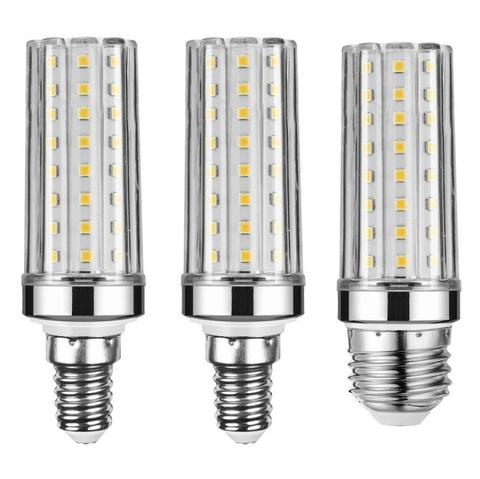 Ampoule à maïs à très longue durée de vie E27 E14 12W 16W 20W 24W lampe à LED, sans scintillement, AC85-265V, 2835, lumière LED SMD ► Photo 1/6