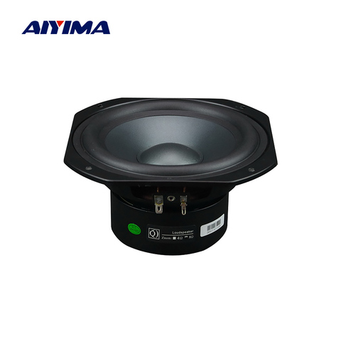 AIYIMA 1 pièces 6.5 pouces mi-woofer haut-parleur pilote 4 8 Ohm 50W Altavoz milieu de gamme basse haut-parleur Hifi Home cinéma haut-parleur ► Photo 1/6