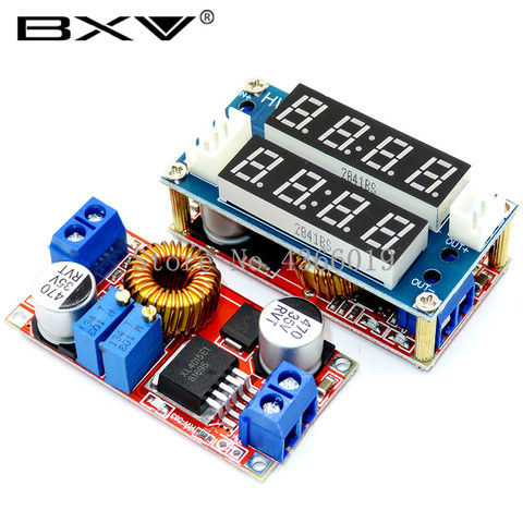 Module de chargeur de batterie au Lithium, Module de 5V-32V vers 0.8V-30V 5a LED, panneau de convertisseur de batterie au Lithium, tension de courant constante, XL4015 ► Photo 1/5