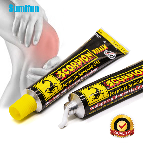 30g Scorpion pommade puissant soulagement efficace douleur musculaire maux de tête névralgie acide stase rhumatisme arthrite crème 1 pièces ► Photo 1/6