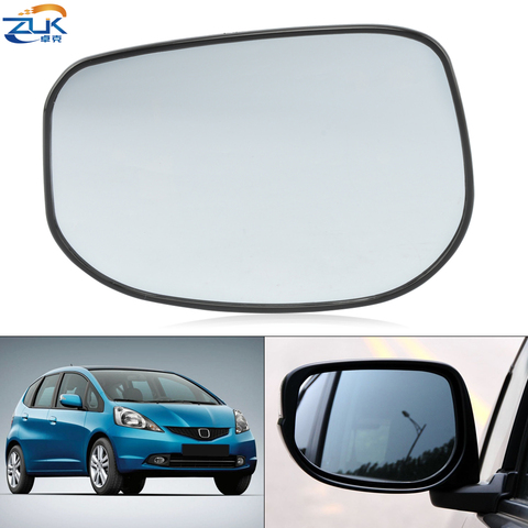 ZUK-lentilles de verre de rétroviseur latéral, compatible avec HONDA JAZZ GE6 GE8, hybride GP1 (2009, 2010, 2011, 2012, 2013, 2014) ► Photo 1/6