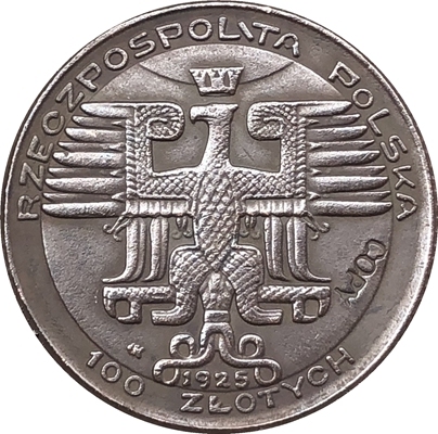 Pièce de monnaie pologne 1925, 20mm ► Photo 1/1