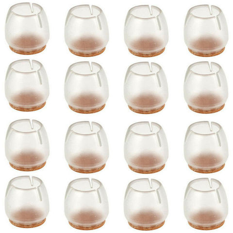Coussinets de protection en Silicone, 24 pièces, couvre-pieds de meubles, de chaise, antidérapants ► Photo 1/6