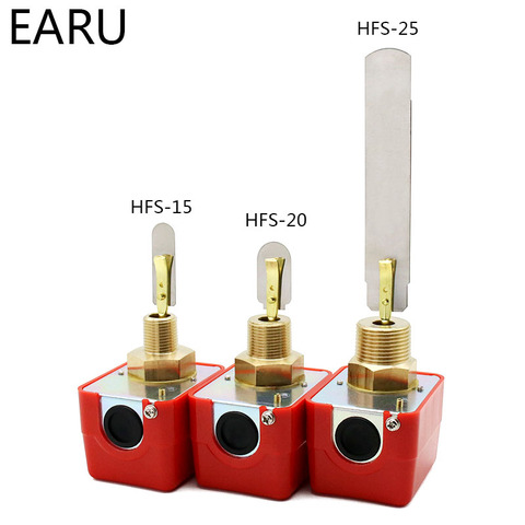 Interrupteur capteur de débit d'eau, pompe à eau, interrupteur avec contrôleur de niveau de liquide HFS-25/HFS-20/HFS-15, NPT 1 