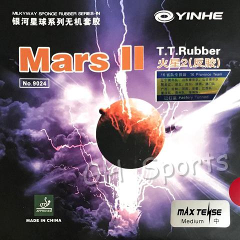 Yinhe – caoutchouc de Tennis de Table, Galaxy, voie lactée, Mars II Mars2, avec éponge ► Photo 1/5