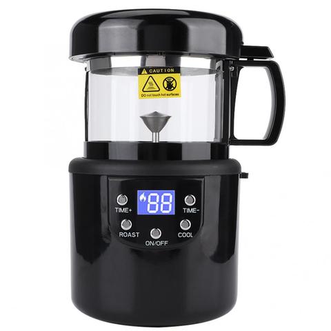 Mini rôtissoire électrique sans fumée, 100-220 V, 240 W, 80-1400g CE/CB, appareil de cuisson de grains de café, prise ue ► Photo 1/6