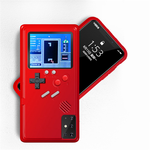 Coque de jeu 3d Gameboy pour Samsung S20 Note 20 Plus Ultra, avec écran couleur, pour Iphone SE 2022 ► Photo 1/6