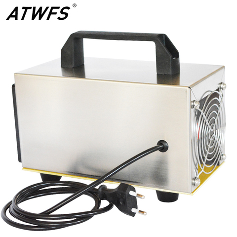 ATWFS – générateur d'ozone 220V 60g/48g, purificateur d'air Portable, Machine à ozoniser, nettoyeur d'air, désinfection du formaldéhyde ► Photo 1/6