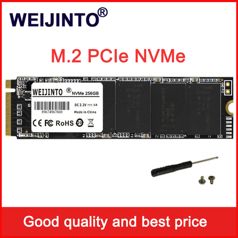 Disque dur interne SSD NVMe M.2, PCIe, avec capacité de 256 go, 512 go, 128 go, 120 go, 240 go, 500 go, 2280 go, 1 to, pour ordinateur de bureau, pc portable ► Photo 1/6