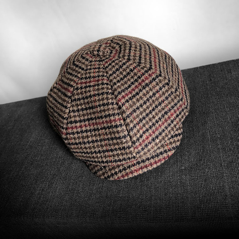 2022 nouveau casquette gavroche treillis béret chapeau hommes femmes chapeau Tweed Gatsby octogonal chevrons Vintage lierre chapeaux BLM230 ► Photo 1/6