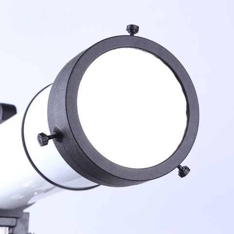 Filtre solaire barde réglable 60-90mm télescope solaire Baader couvercle de filtre pour 80EQ 70AZ 70EQ 90EQ 90AZ 60AZ avec boîte ► Photo 1/6
