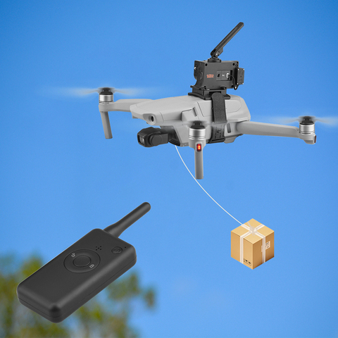 Lanceur universel pour DJI Mavic 2 Pro Mini Air 2 FIMI X8SE 2022 Phantom 3 4 livraison d'appâts de pêche Drone parabolique système de largage d'air ► Photo 1/6