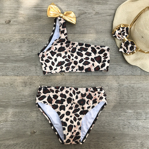 2 ~ 8 ans enfants filles Bikini 2022 nouveau été filles enfants maillots de bain maillot de bain imprimer enfants Bikinis Biquini Infantil maillot de bain ► Photo 1/6